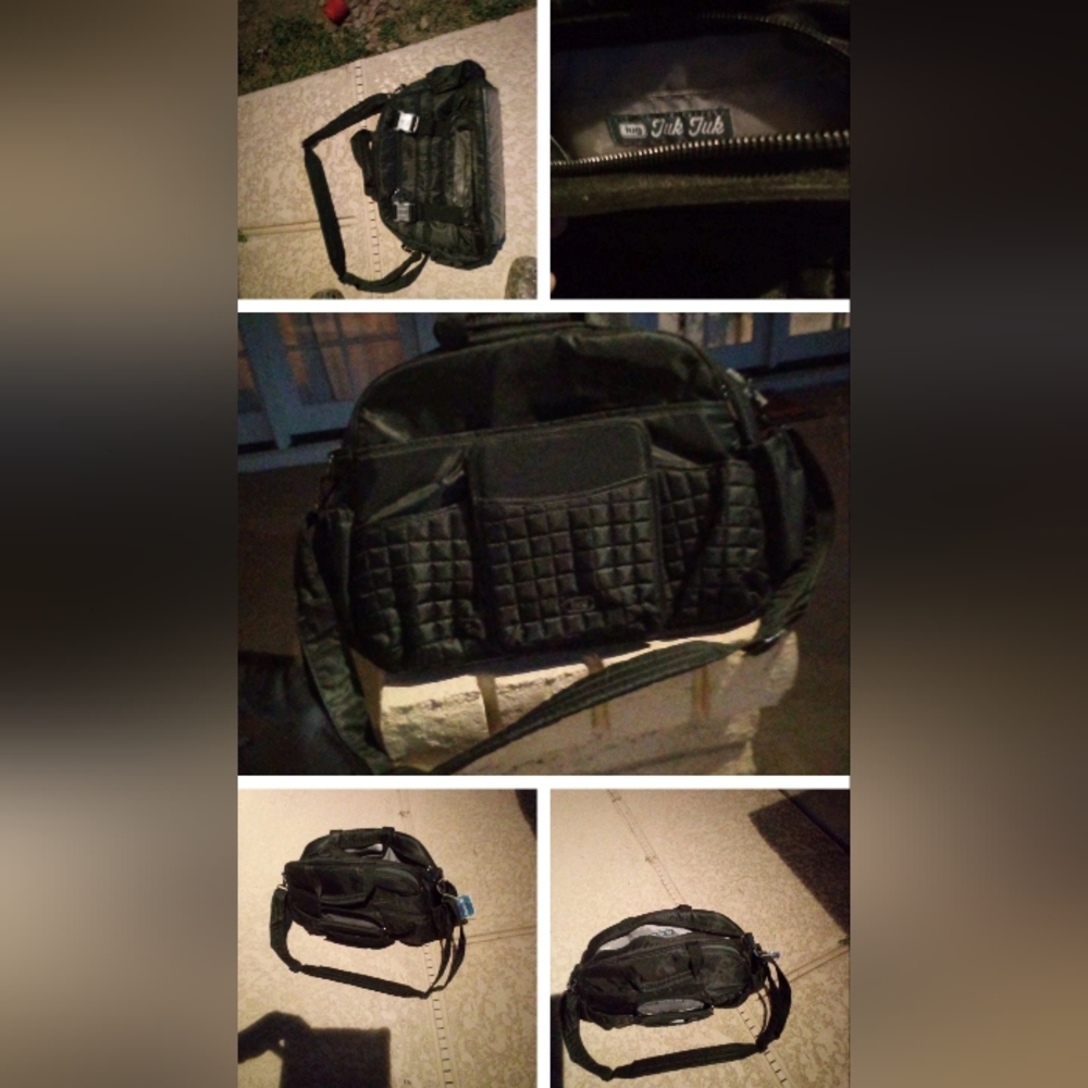 Tuk Tuk baby diaper bag NWT